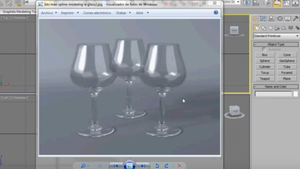 modeling 3d glass