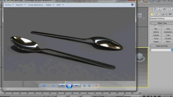 modeling spoon